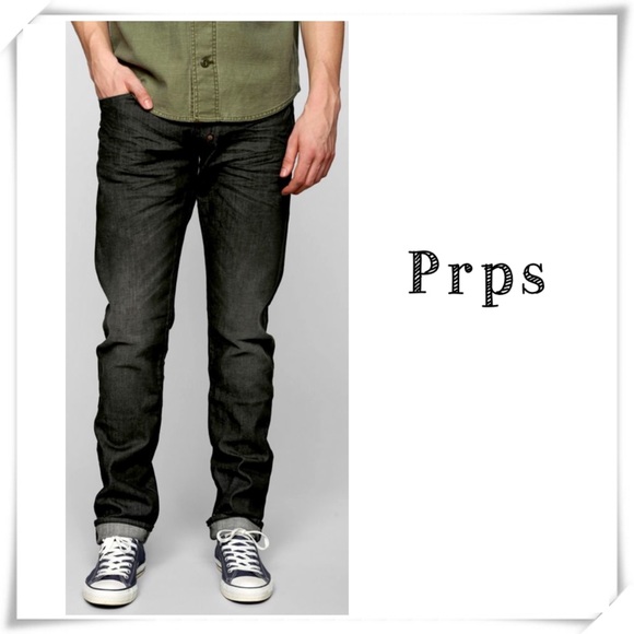 PRPS Other - Prps Slim Straight 100% Cotton Jeans Washed Black
